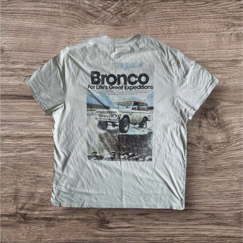 Ford Bronco Graphic Tee - Gray